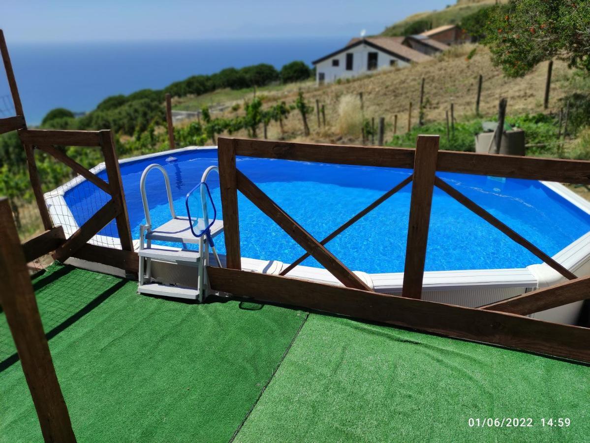 Una Terrazza Sul Mare アグローポリ エクステリア 写真